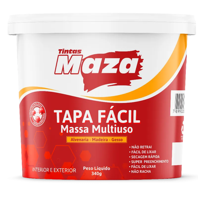 Maza Massa Tapa Fácil 340 gramas