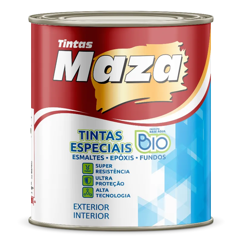 Maza Esmalte Base Água Branco Acetinado 900ml