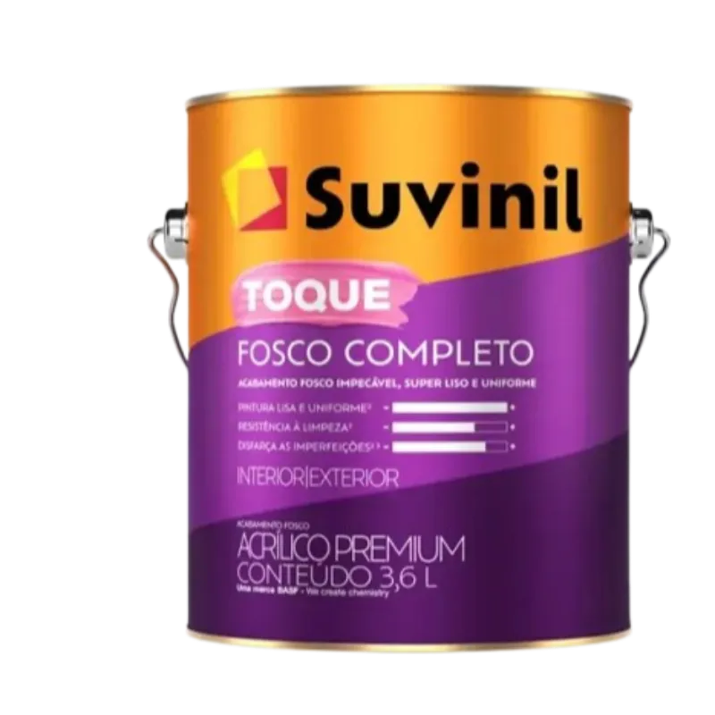Suvinil Toque Fosco Completo Cores* 3,6l