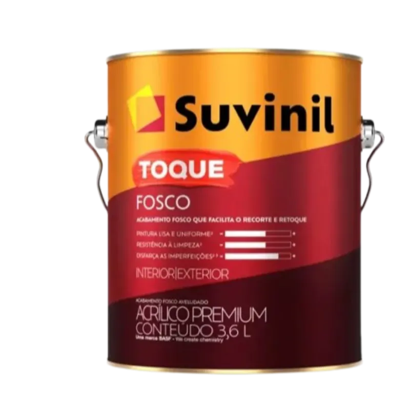 Suvinil Toque Fosco Cores* 3,6L