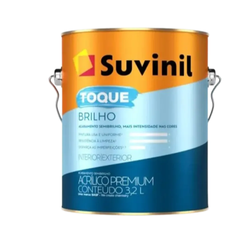 Suvinil Toque Brilho Cores* 3,2L