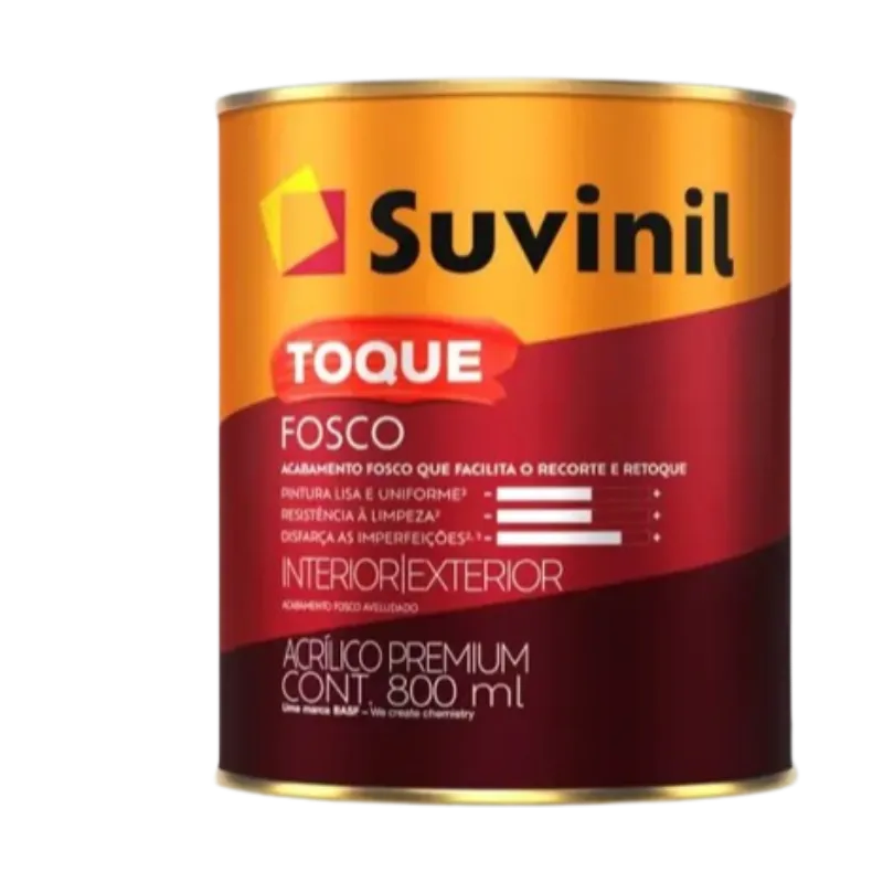 Suvinil Toque Fosco Cores* 0,8L